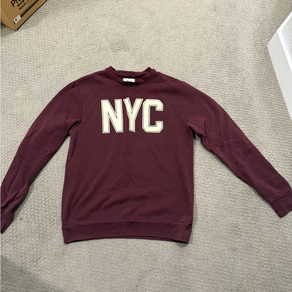 Old Navy Brown Crewneck Sweater
